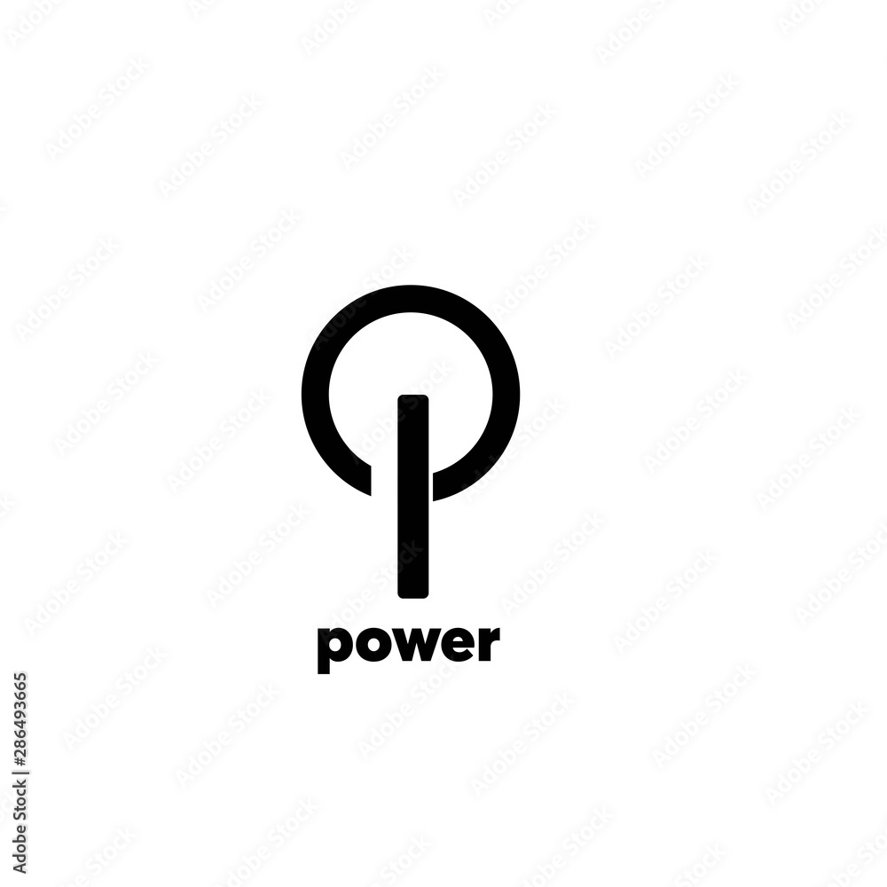 P logo illustration symbol vector P logo illustration symbol vector