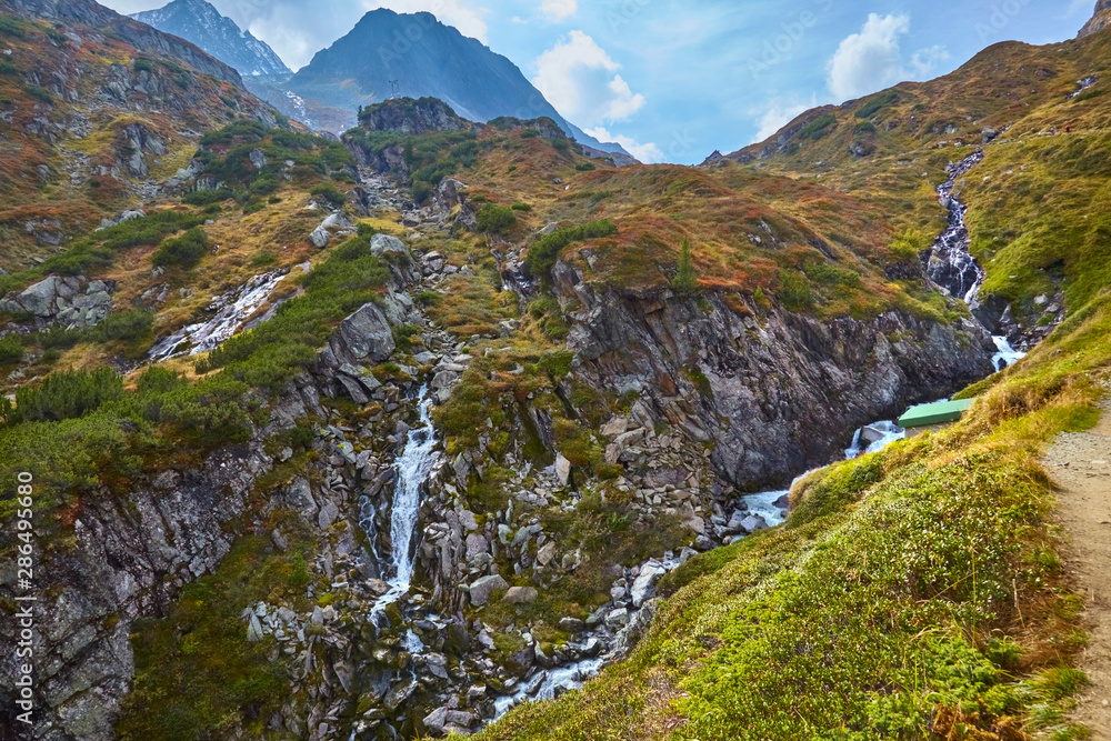 Fototapeta premium Hiking in the 