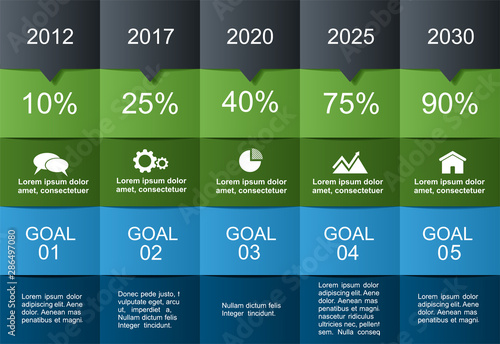 Infographic design template with place for your data. Vector illustration.