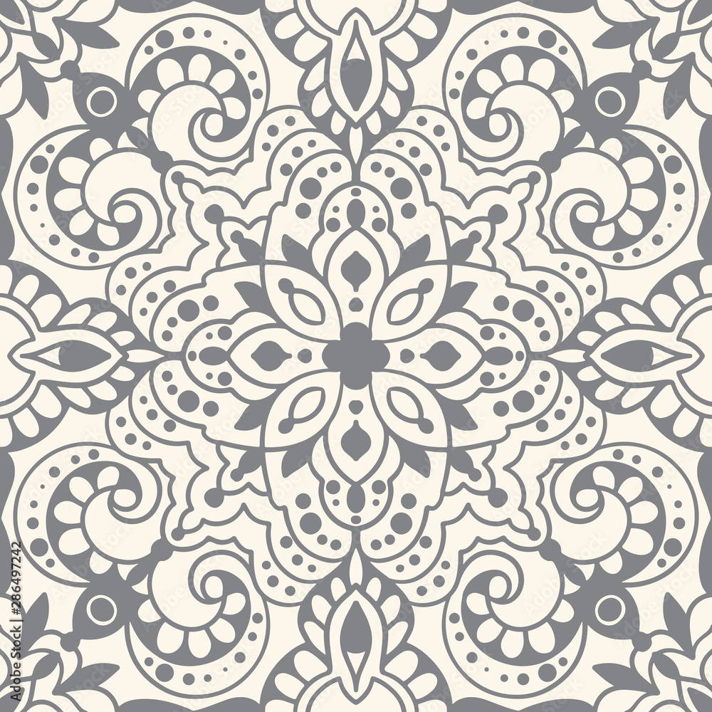 Seamless pattern with arabesques Seamless pattern with arabesques