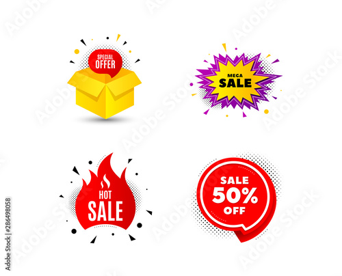 Banner badge. Special offer discount tags. Coupon sale shape templates. Cyber monday sale discounts. Black friday shopping icons. Best ultimate offer badge. Super discount icons. Vector banners