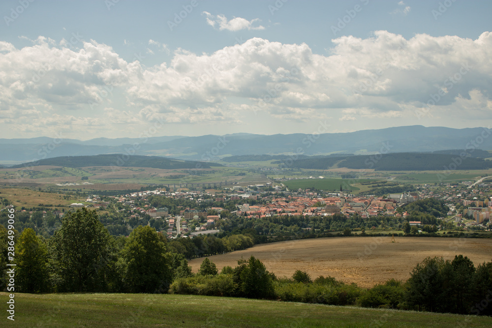 Obraz premium View on Slovak town Levoca
