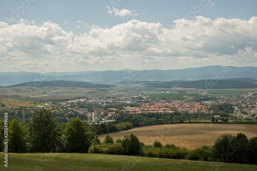 View on Slovak town Levoca