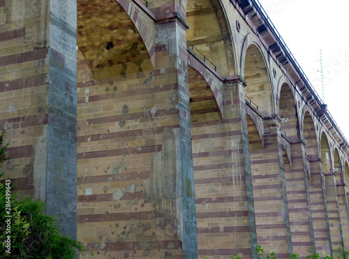 historische eisenbahnbrücke aus dem vorletzten Jahrhundert photo