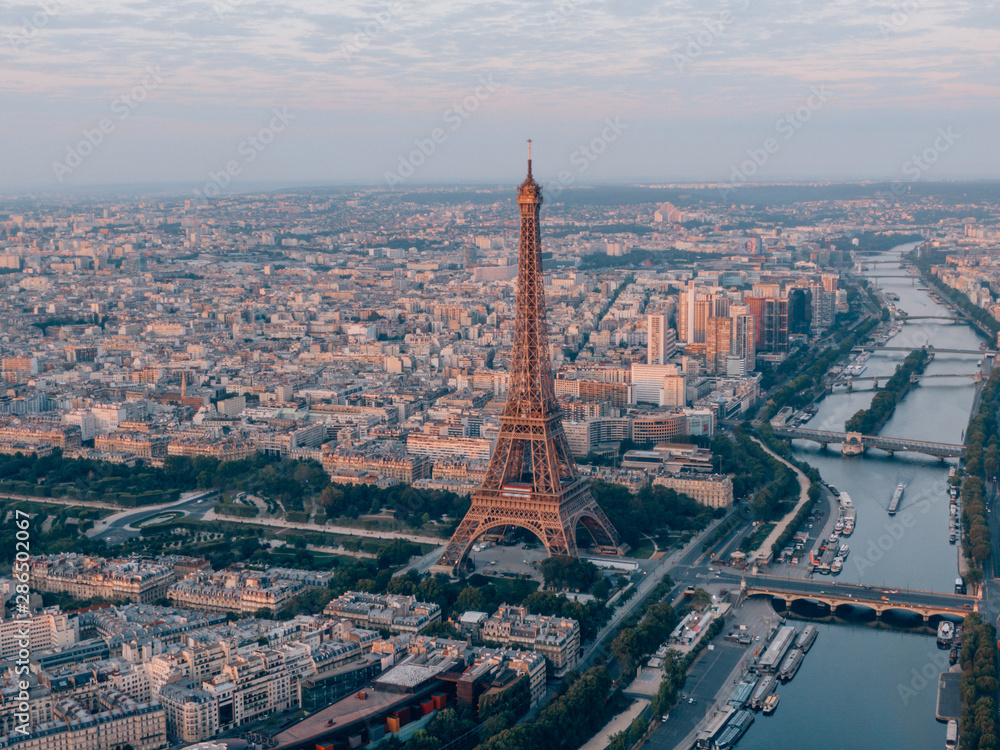 Eiffel Tower in Paris, France