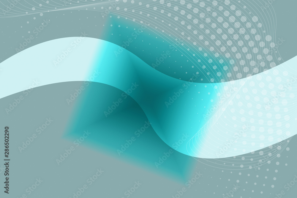 Fototapeta premium abstract, blue, illustration, design, wave, wallpaper, curve, pattern, digital, light, technology, graphic, line, texture, art, lines, backdrop, futuristic, color, backgrounds, halftone, gradient
