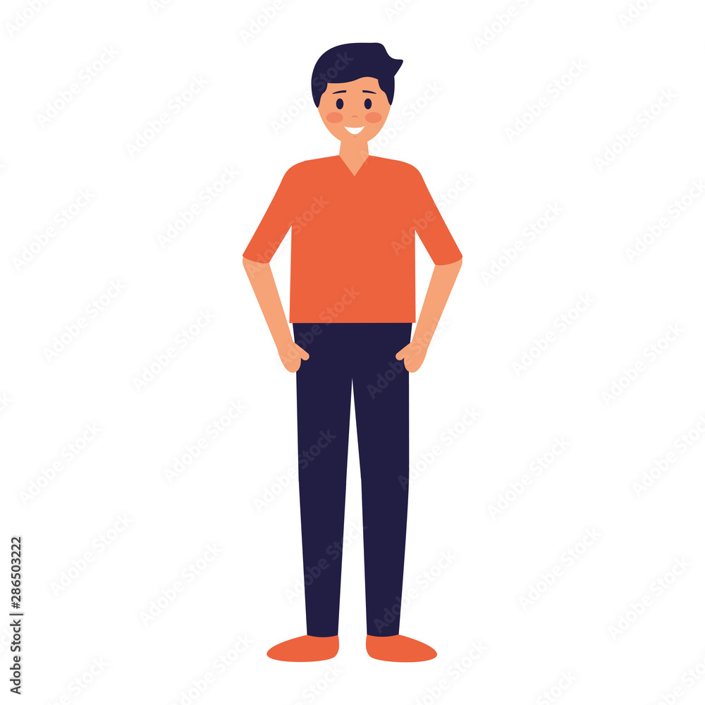 Isolated avatar man vector design