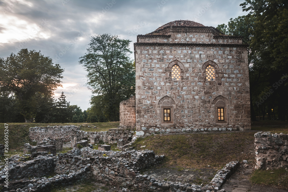 Historic Bali beg mosque building in the city of Niš in southern Serbia Historic Bali beg mosque building in the city of Niš in southern Serbia