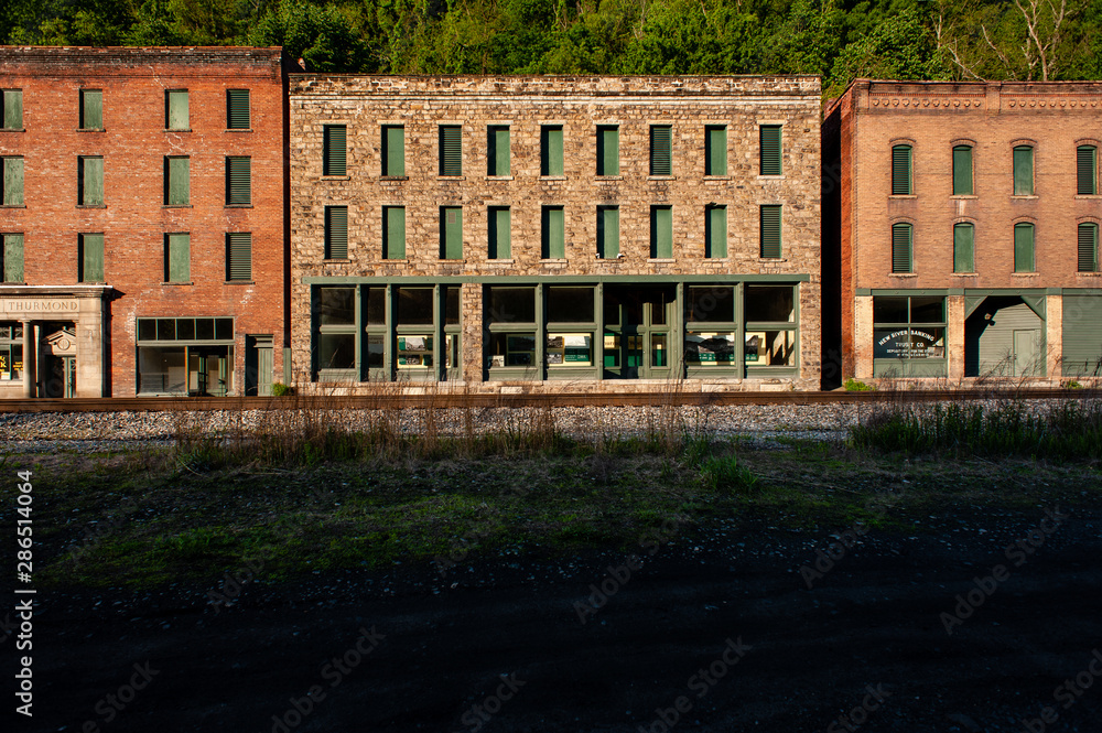 Abandoned Ghost Town - New River Gorge National River - Thurmond, West Virginia
