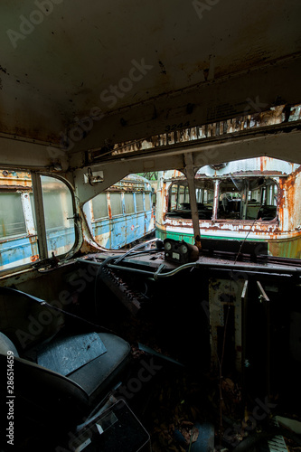 Interiors of Abandoned Historic Trolleys / Streetcars - Appalachian Mountains - Pennsylvania