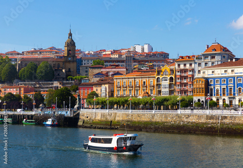 Center and embankment of Portugalete photo