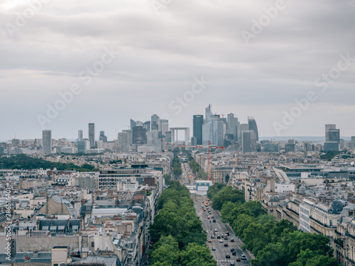 Skyline of La Defense in Paris, France © SmallWorldProduction