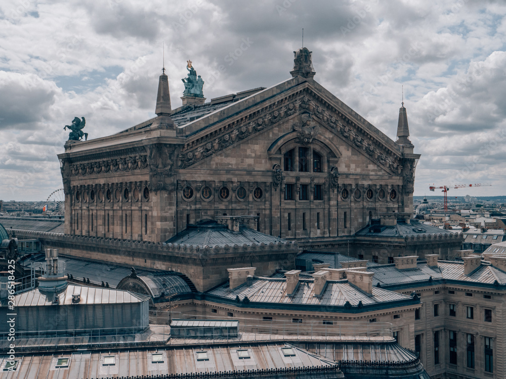 Famous Opera Garnier in Paris, France