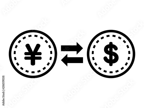 円とドルの交換