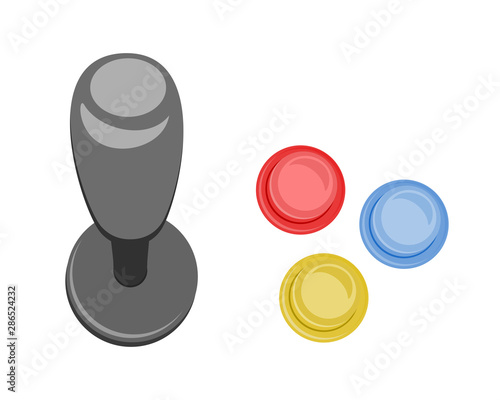 Design of arcade video game control
