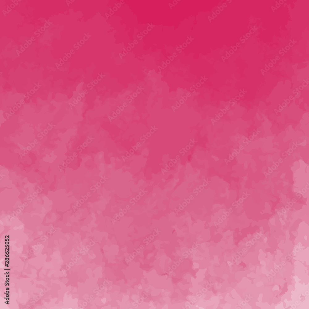 Vector illustration with pink watercolor stains. Abstract background