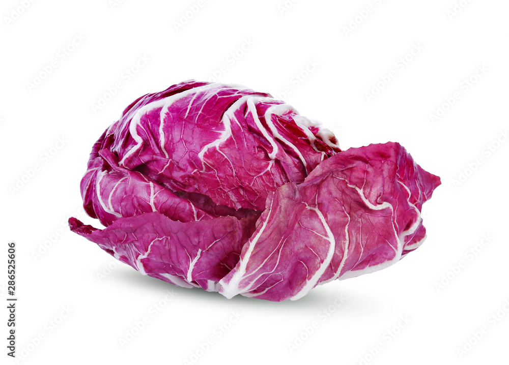 Fototapeta premium Radicchio isolated on white background