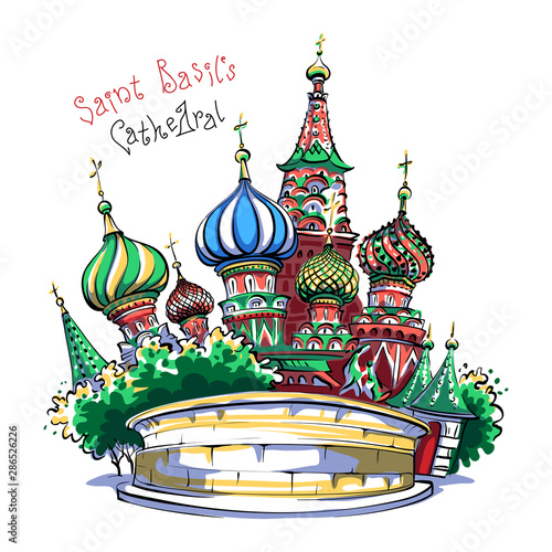 Cathedral of Vasily the Blessed, Moscow, Russia