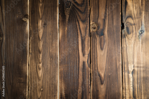 texture of wooden plank background without objects