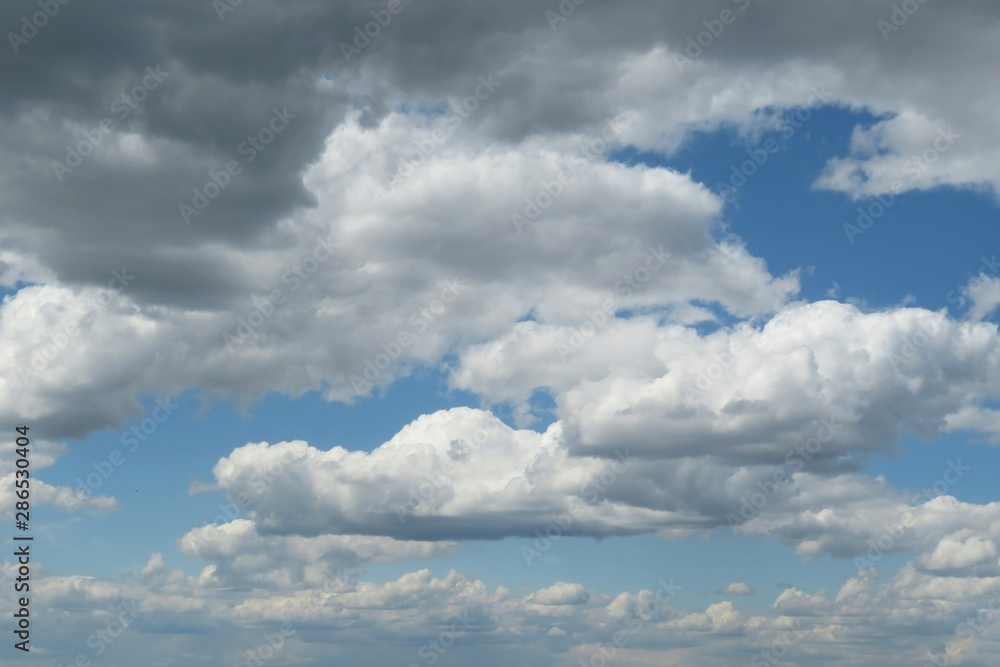 Beautiful cloudscape in the sky, natural background Beautiful cloudscape in the sky, natural background