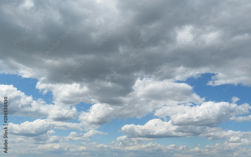Beautiful cloudscape in the sky, natural background Beautiful cloudscape in the sky, natural background