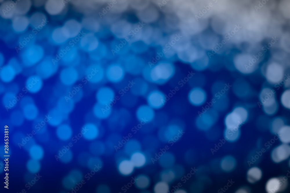 Blue abstract background color and blurry bokeh. Blue abstract background color and blurry bokeh.