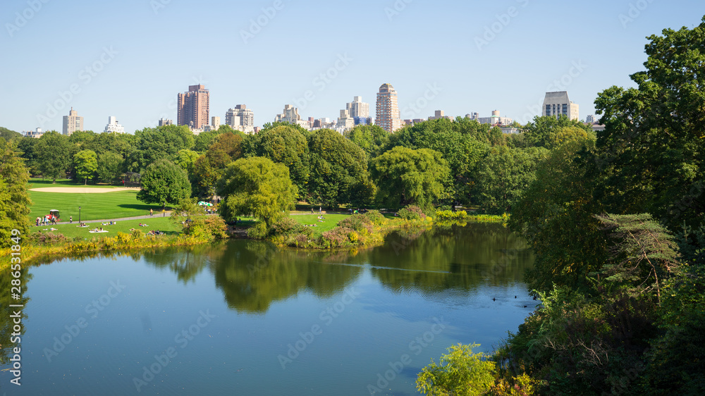 Turtle Pond in the heart of Central Park and Manhattan Turtle Pond in the heart of Central Park and Manhattan