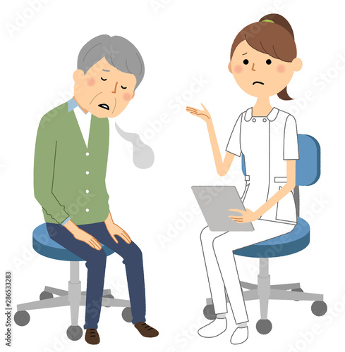 看護師　問診　説明