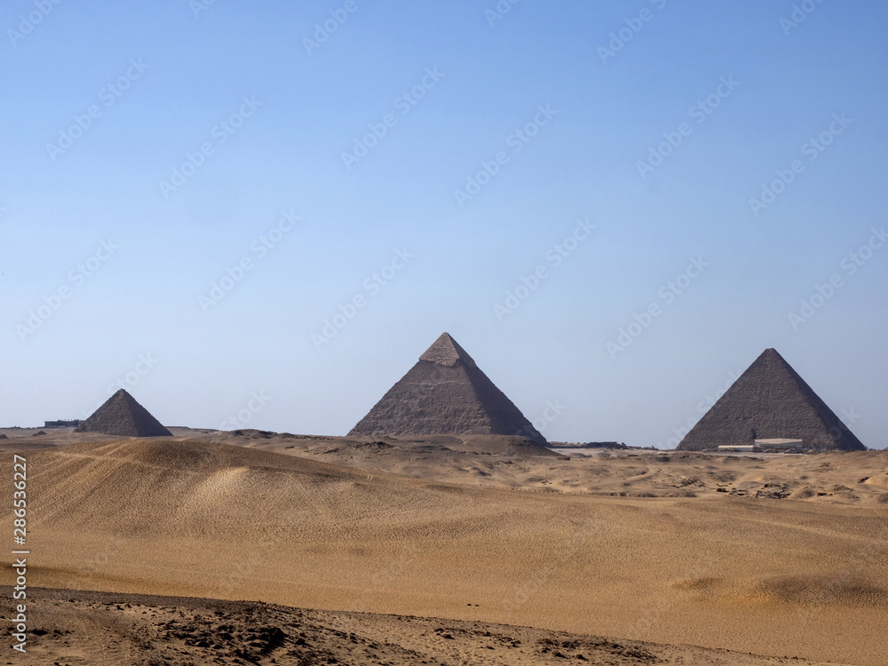 The Pyramids are a World Heritage Site,Cairo Egypt