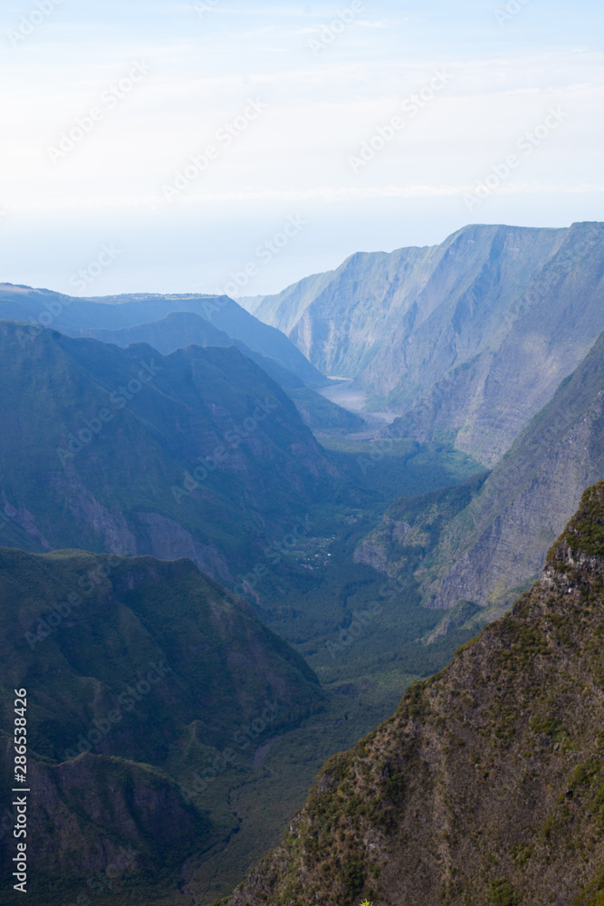 Naklejka premium du haut de là