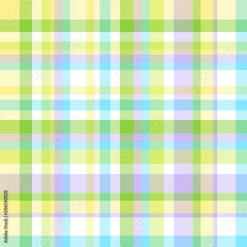 Checkered pattern. Seamless abstract texture with many lines. Geometric colored wallpaper with stripes. Print for textiles