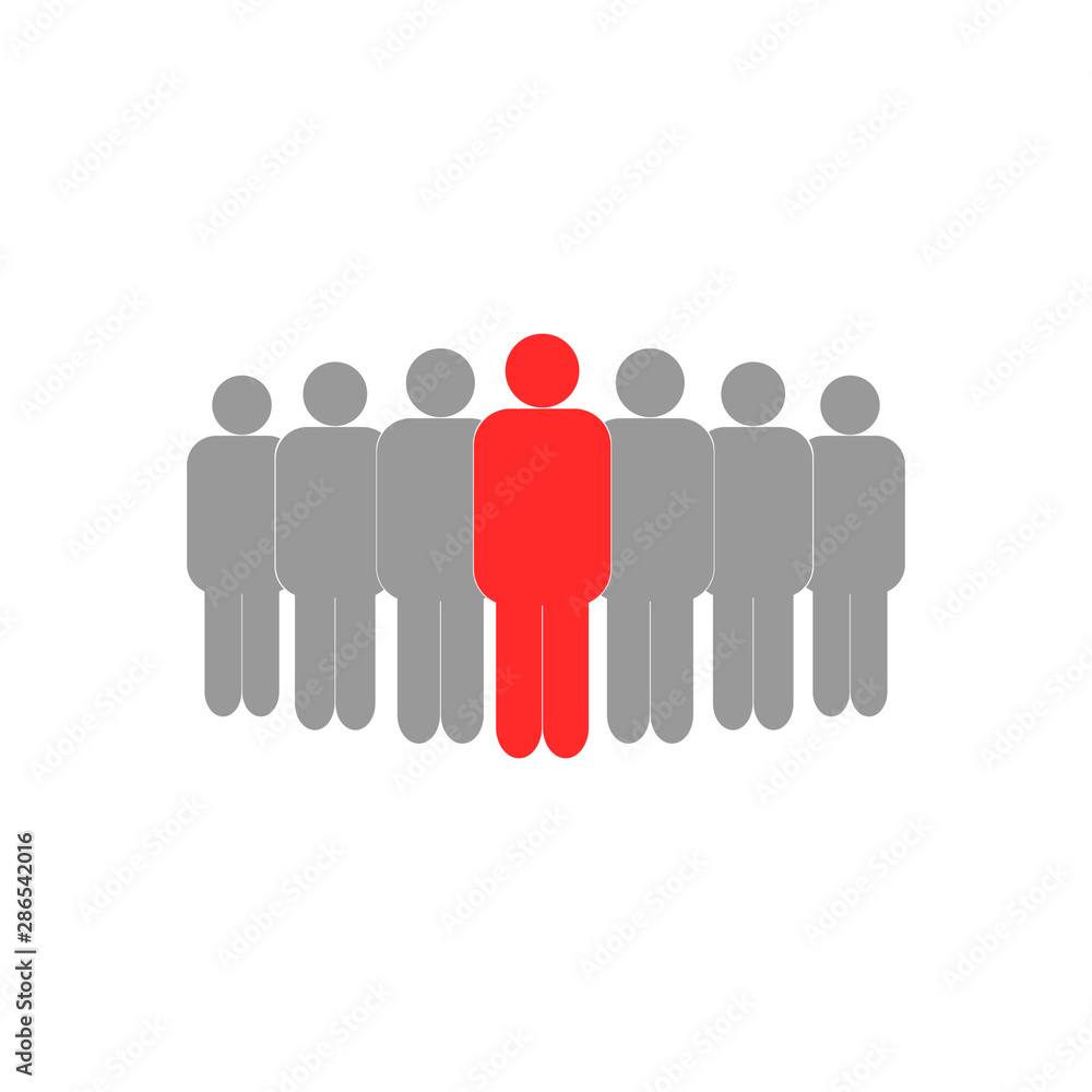 business people group icon isolated on white background. business sign organization teamwork with manager and staff. business leader and employee. leadership concept. business people group icon isolated on white background. business sign organization teamwork with manager and staff. business leader and employee. leadership concept.