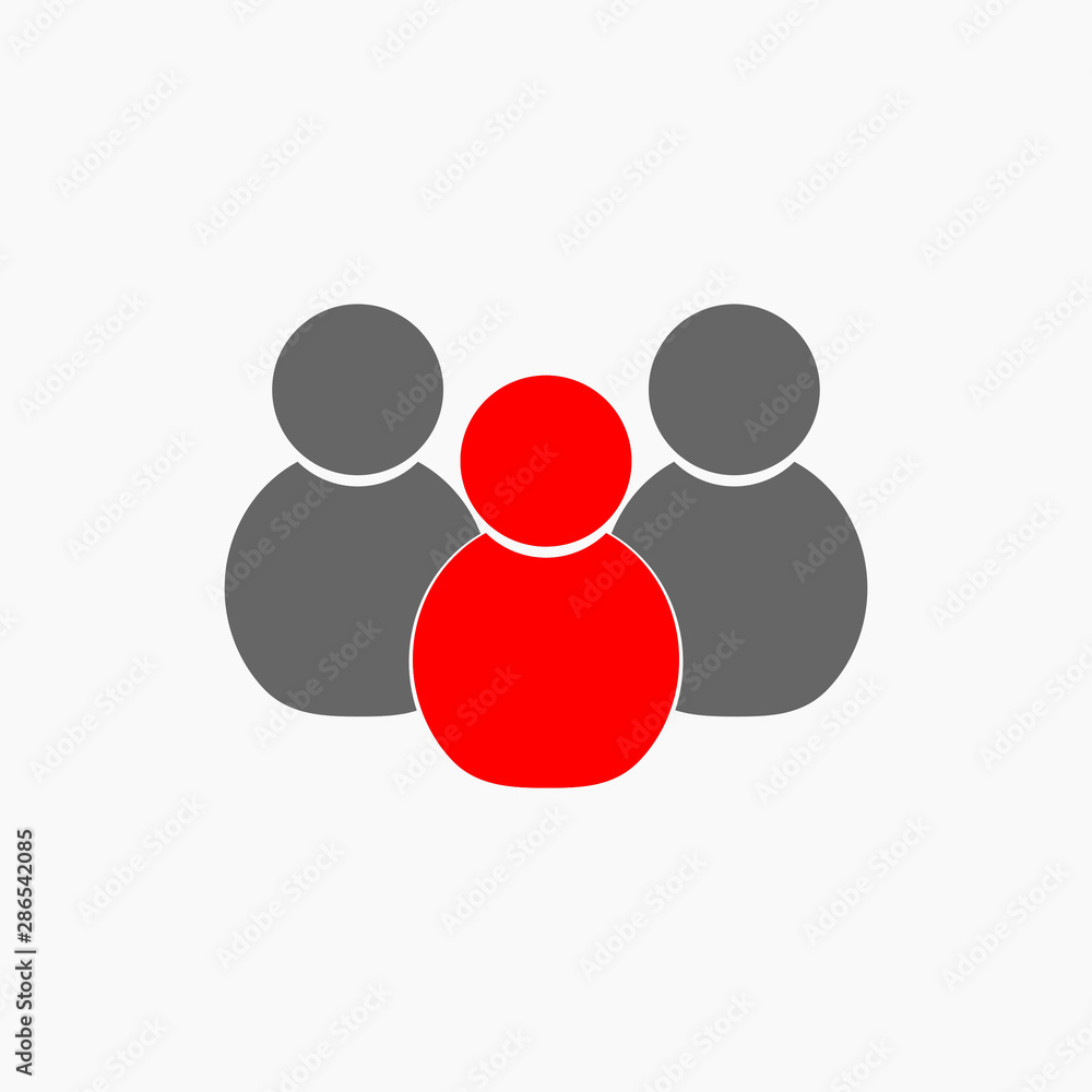 business people group icon isolated on white background. business sign organization teamwork with manager and staff. business leader and employee. leadership concept. business people group icon isolated on white background. business sign organization teamwork with manager and staff. business leader and employee. leadership concept.