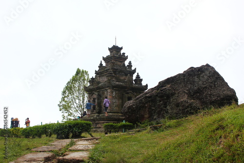 The Buddhist Tample on The Mountain  Indonesia