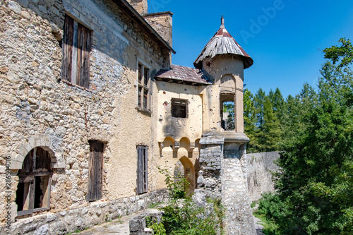 Ostrožac ( Ostrozac ) Castle is located in Bosnia and Herzegovina. It dates back to the 16th century when the Ottoman Turks established Ottoman province of Bosnia. It was renewed by Habsburg family.