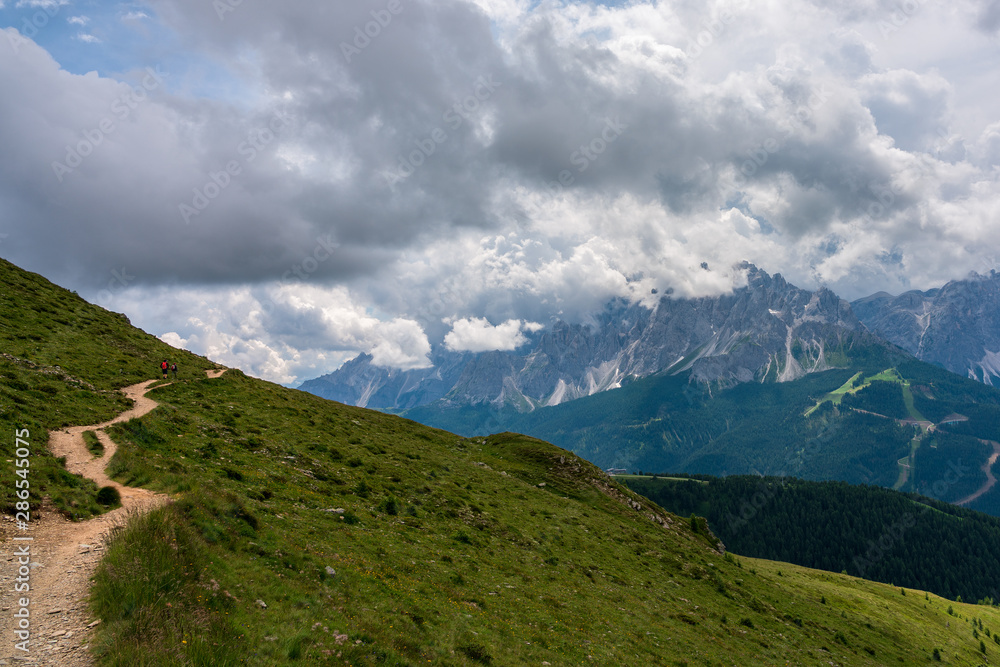 panoramic view of the Dolomites, South Tyrol