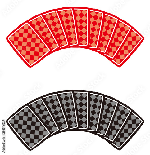 トランプカード（裏面）