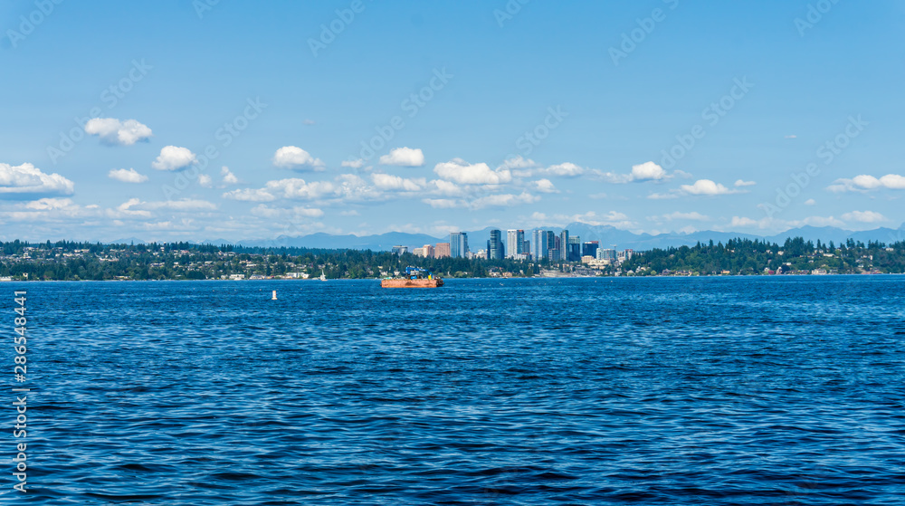 Bellevue Skyline And Lake
