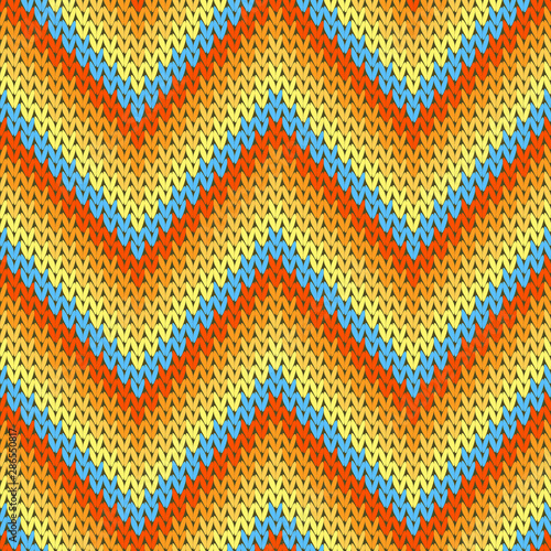 Clothing zigzag chevron stripes christmas knit 