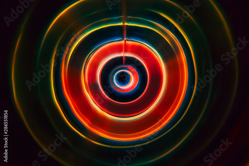 Sound waves in the dark in full color