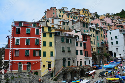 Village Coloré Riomaggiore Cinque Terre Italie