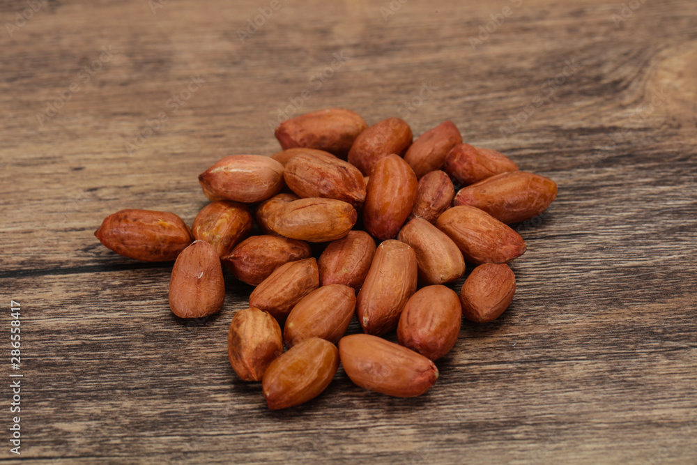 Raw peanut heap - for roast Raw peanut heap - for roast