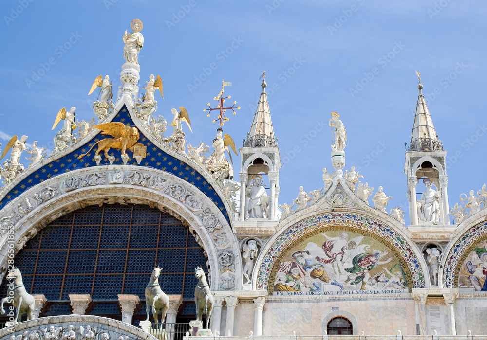 Fototapeta premium Cathedral Basilica of Saint Mark, Venice, Italy.