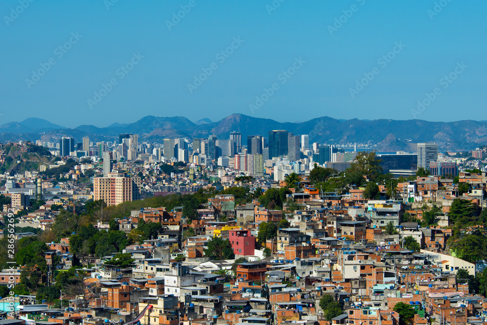 Fototapeta premium Typical Third World Metropolis