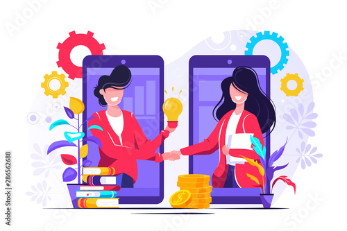 E-learning platform, online course