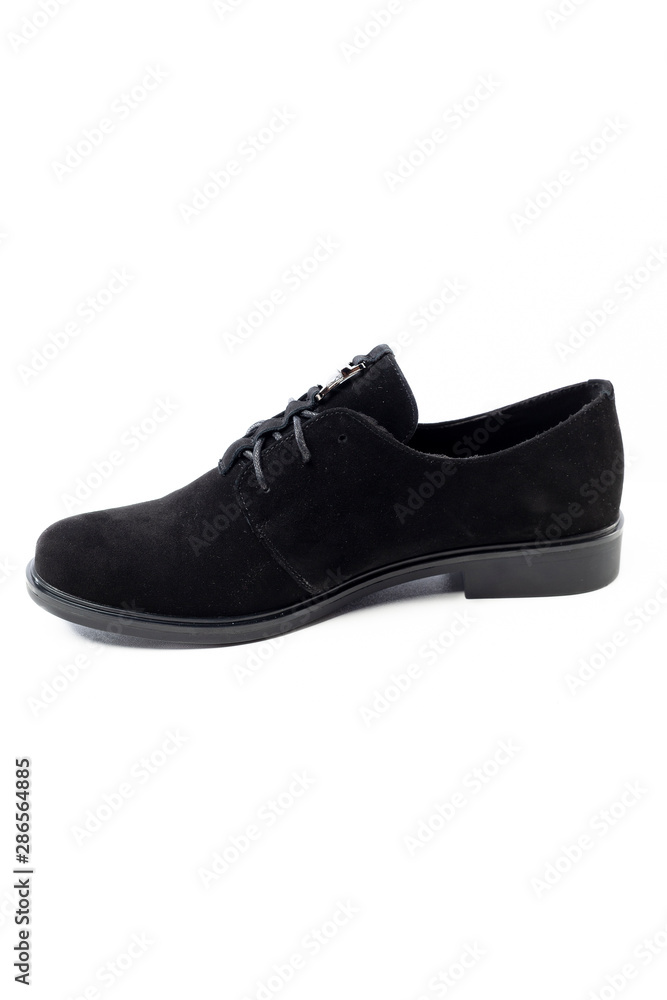 black leather boot isolated on white background black leather boot isolated on white background