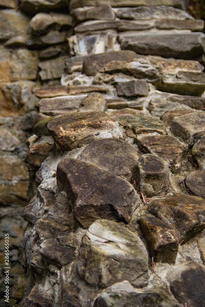 composition of old masonry from interesting dark colors composition of old masonry from interesting dark colors