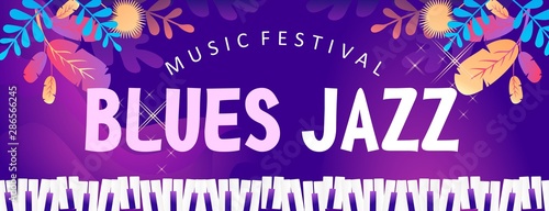 Photography Blues jazz banner