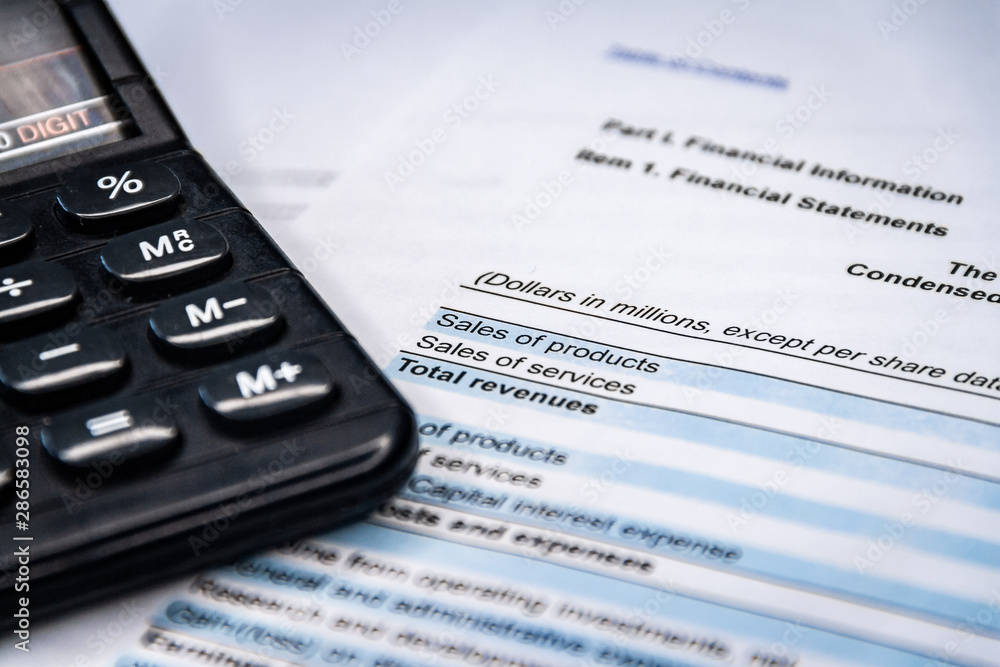 Balance accounting sheet in stockholder report book, balance sheet Balance accounting sheet in stockholder report book, balance sheet