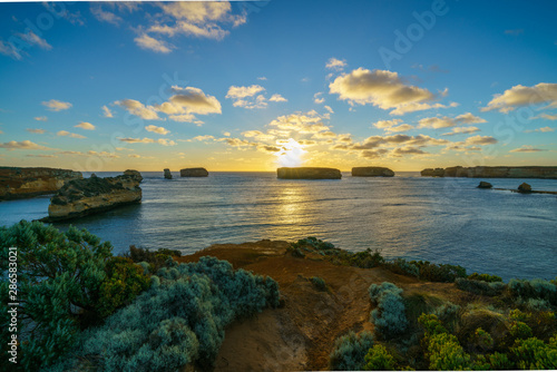 sunset at bay of islands, great ocean road, victory, australia 39